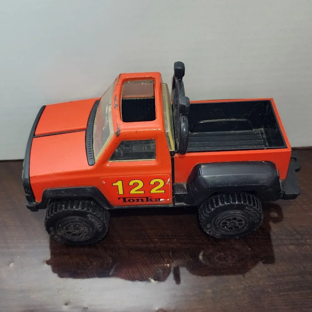 Vintage 1979 Tonka Orange Pickup Truck Ranger